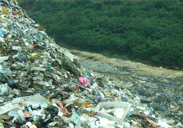 东莞塘厦垃圾填埋场使用EM